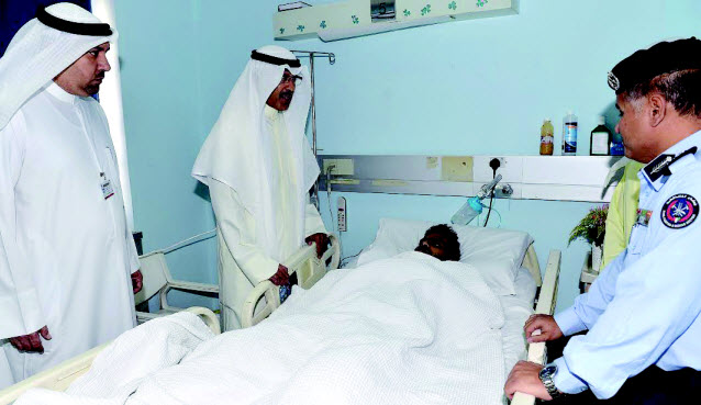 محافظ الأحمدي: الإطفائي الفريح جسد ما جبل عليه الكويتيون وقت المحن